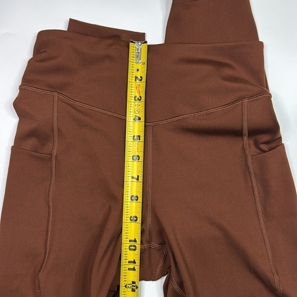 The North Face Midline High-Rise Pocket 7/8 Leggings Brown Medium (Fits like S) - Picture 8 of 12